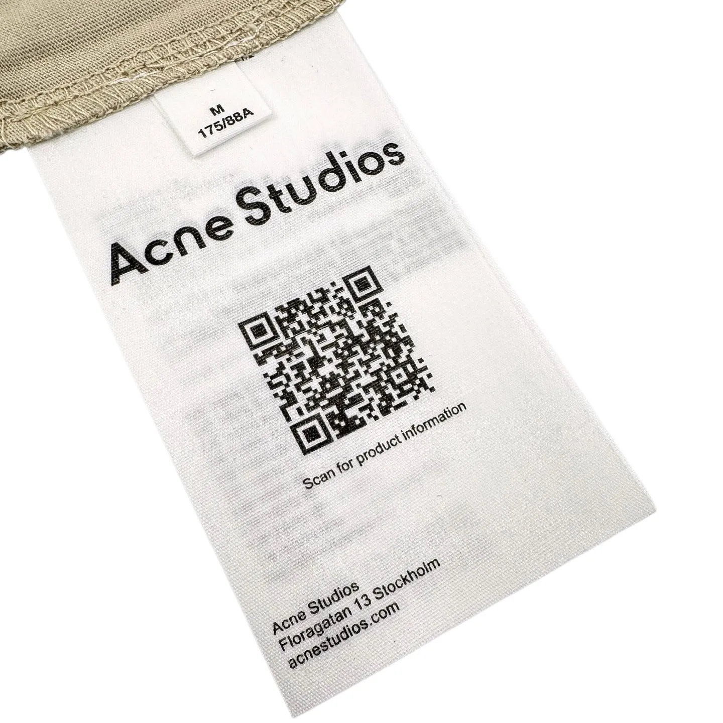 Acne Studios （ ） 3,050 ， Acne Studios T ， ， 。 Size:S-M-L-XL